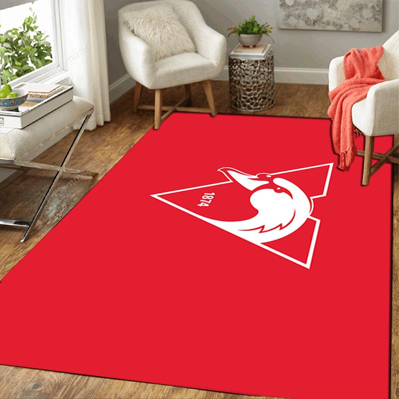 Sydney Swans Rug Floor Mat for Living Room or Bedroom Soft and Comfortable Carpet a Gift for Birthday and Holiday.NFF0928604