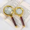 Portable Science Tool Loupe Jewelry Reading Book Magnifier Loupe Reading Newspaper Magnifying Glass