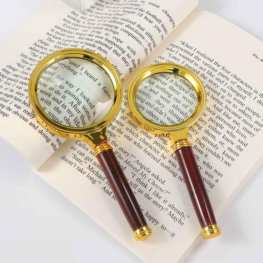 10X Reading Book Loupe Handheld Science Tool Magnifier Loupe Magnifying Glass Reading Newspaper