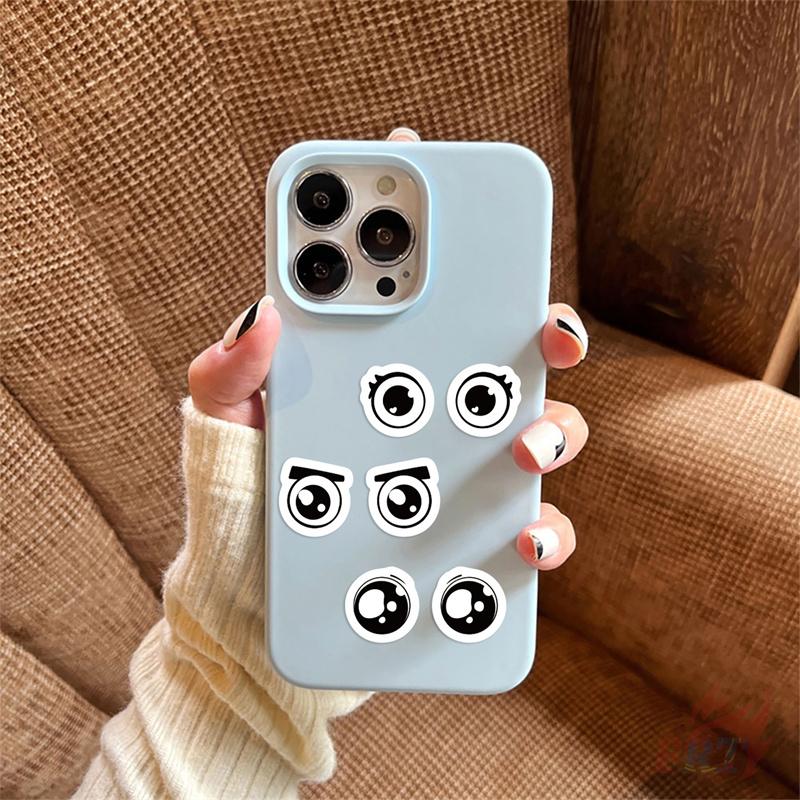 500Pcs/Roll Q Eyes Emoji Kids Rewards Stickers - DIY Scrapbooks Album Decor Sealing Label Decals