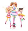 THE CINDERELLA GIRLS Convex Ration Rika Jogasaki Kirari Morohoshi Miria Akagi Premium Set Scale PVC Painted Complete Figure IDOLM@STER & & 1/8