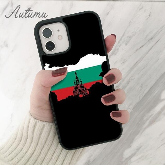 Чехол для телефона с национальным флагом Болгарии для iPhone 11, 12, 13, 14 Pro Max mini XR XS SE 2020 7 8 Plus, Samsung Galaxy S21 S22, чехол