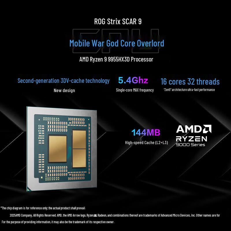 ROG Strix G16 Gaming Laptop (Ryzen 9HX3D) (CN version)