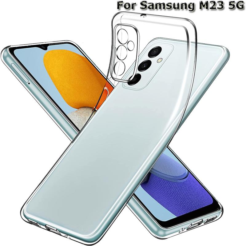 Чехол для телефона Samsung Galaxy M23 5G Мягкий силиконовый прозрачный противоударный