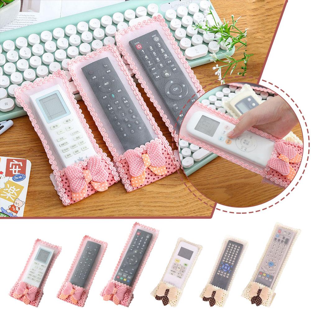 3Sizes Shockproof Bow-knot Remote Case Apple TV Remote Protective Electric Dust For Home Contro G4Y1
