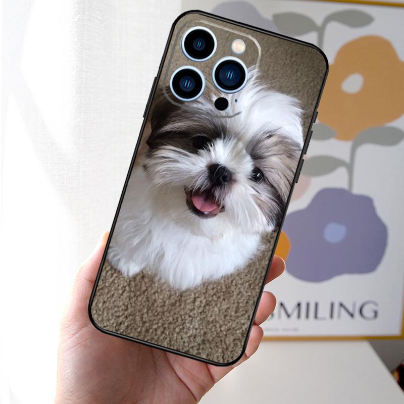 Чехол для щенков Ши-тцу Coque Для iPhone 11 12 Pro Max Mini X XS XR 7 8 Plus Чехол Для iPhone 13 Pro Max Чехол