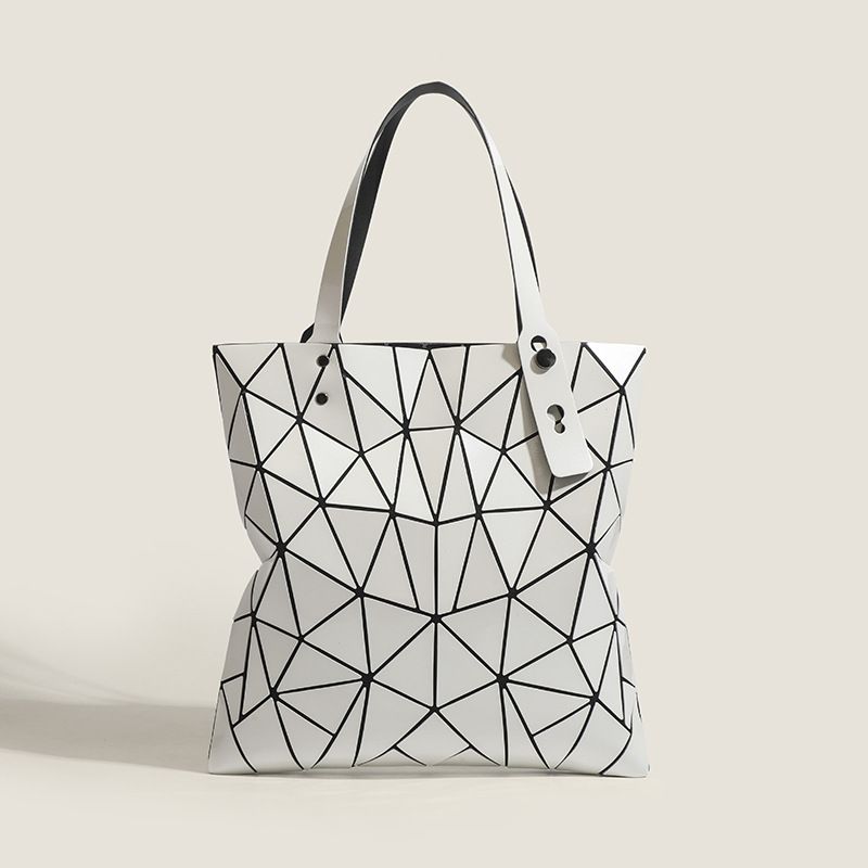 Светящаяся геометрическая стеганая сумка через плечо для женщин Светоотражающая модная сумка-тоут Ручная сумка Стиль
