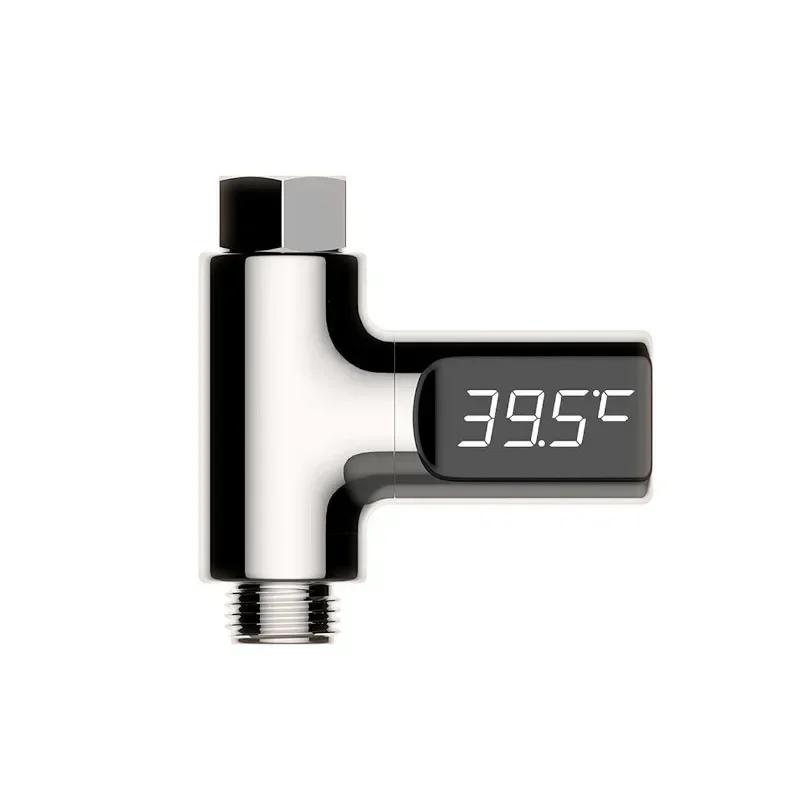 Гидромассажная ванна Монитор температуры воды Электрический светодиодный дисплей Домашние смесители для душа Термометр для воды Измеритель температуры для купания