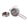 Reusable Mesh Tea Infuser Stainless Steel Strainer Loose Leaf Teapot Spice Filter with Lid Cups Kitchen Accessories