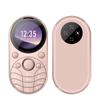 Mini Oval Small Phone, Dual SIM GSM 1.39-inch Screen Speed Dial Vibrating Frequency Modulation Radio Type-c
