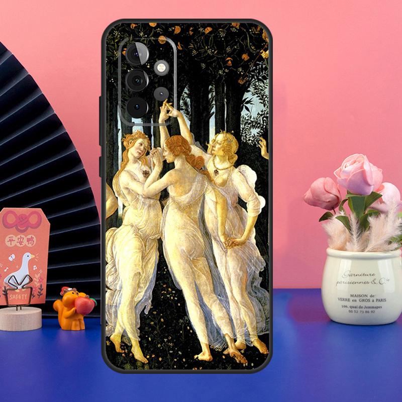 Сандро Боттичелли Искусство эпохи Возрождения Чехол для Samsung Galaxy A54 A34 A24 A14 A73 A53 A33 A23 A13 A52 A32 A22 A12 A51 A71 Обложка