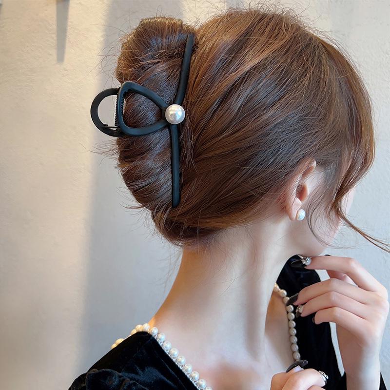 Премиальная металлическая заколка для волос «Акула» для женщин - Большая летняя заколка для волос, Уникальный дизайн