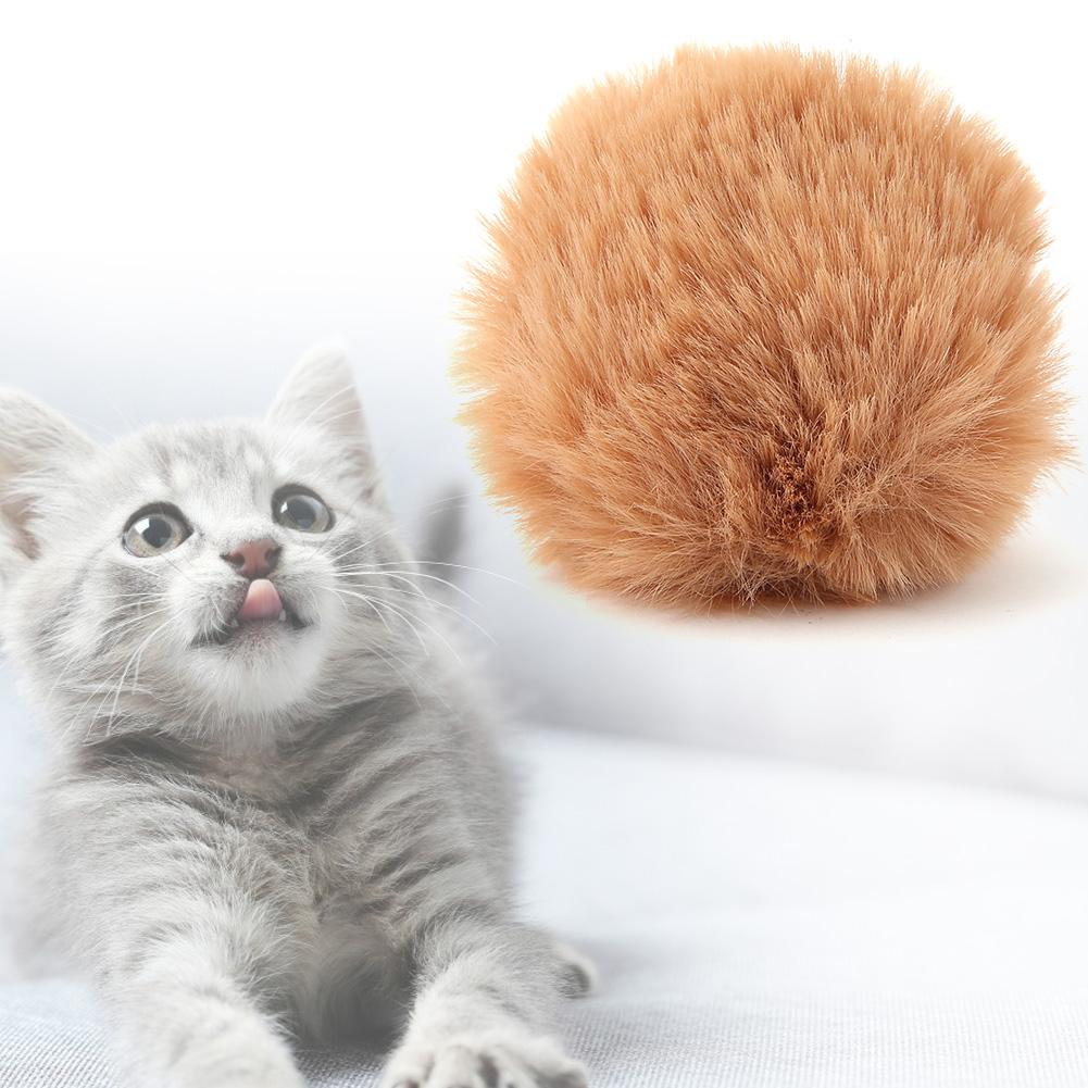 10PCS Portable Colorful Cat Toy Playing Toy Cat Toy Pet Toy Brown