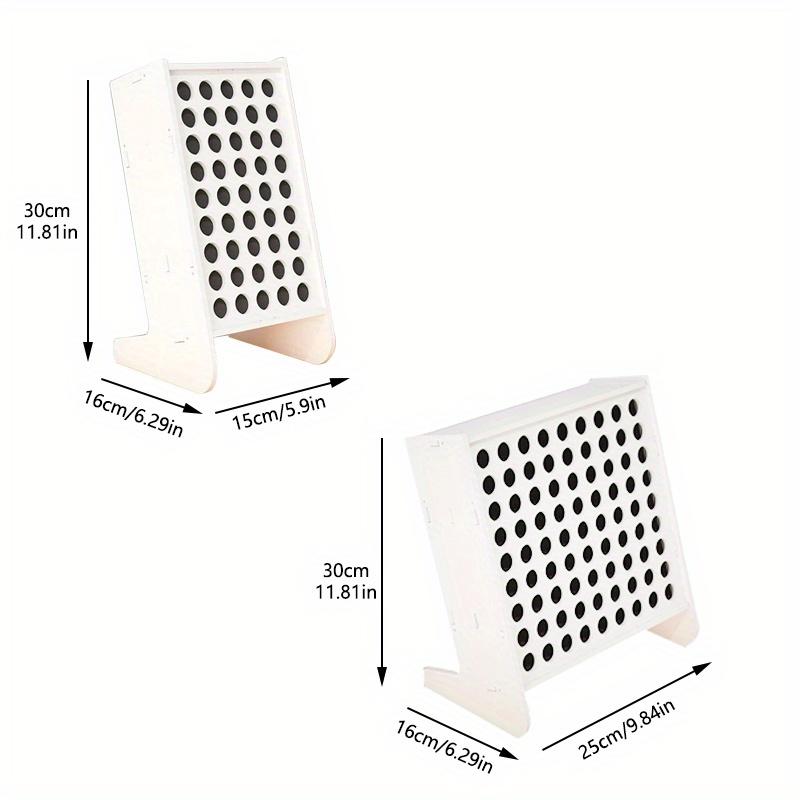 45/81 отверстие, 1 шт., большая емкость, наклонная вилка для маркеров, высококачественная стойка для хранения, многофункциональная стойка для хранения цветных ручек. Потрясающая базовая стойка.