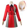COSSA Lycoris Recoil Nishikigi Chisoku and Inoue Takina Cosplay Cosplay Inoue Takina Wig Nishikigi Chisoku Costume, Uniform, Adult, Event, (XXL, +