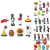 Decorate Your Easter With Plants Vs Zombies Series Egypt Private Wild West Pvc Toy Action Figures Set New