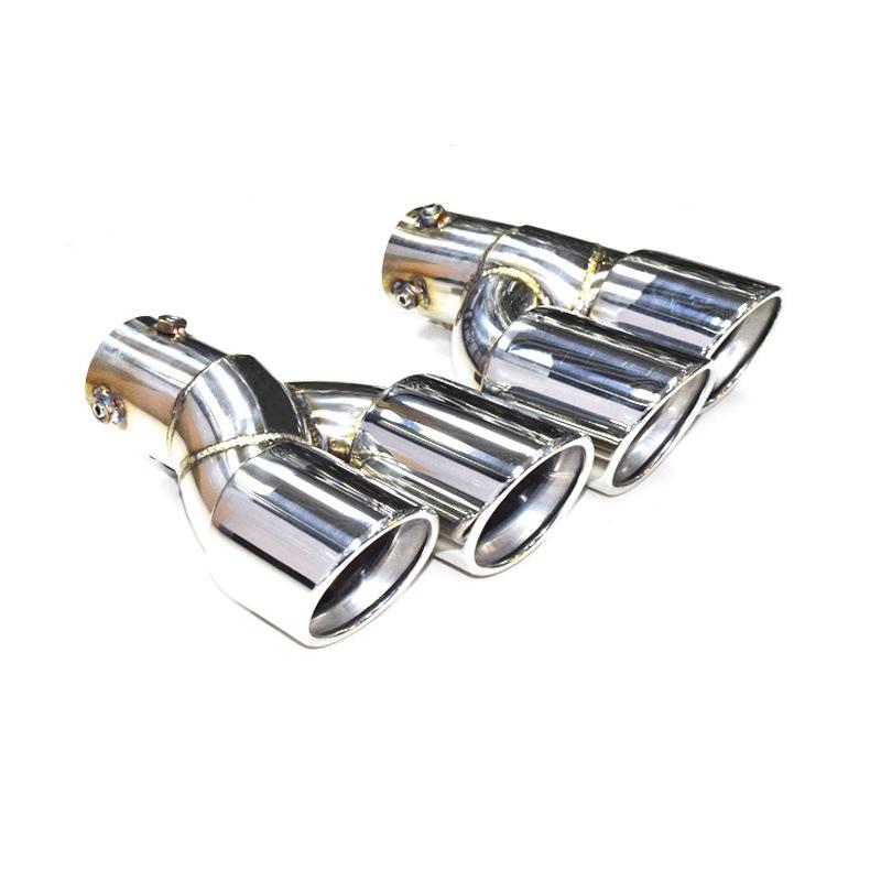 Совместимая выхлопная труба для BMW 3 серии G20/G28 320/325/330, четырехвыходная насадка из нержавеющей стали и углеродного волокна.