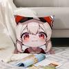 Cartoon cute  Genshin  Pillow Case Office Cushions Suitable For Sofa Car Bedroom Decorative Cushion Cover