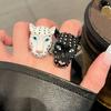 Adjustable Drip Ring Metal Irregular Opening Ring Personality Animal Ring  Popular Jewelry