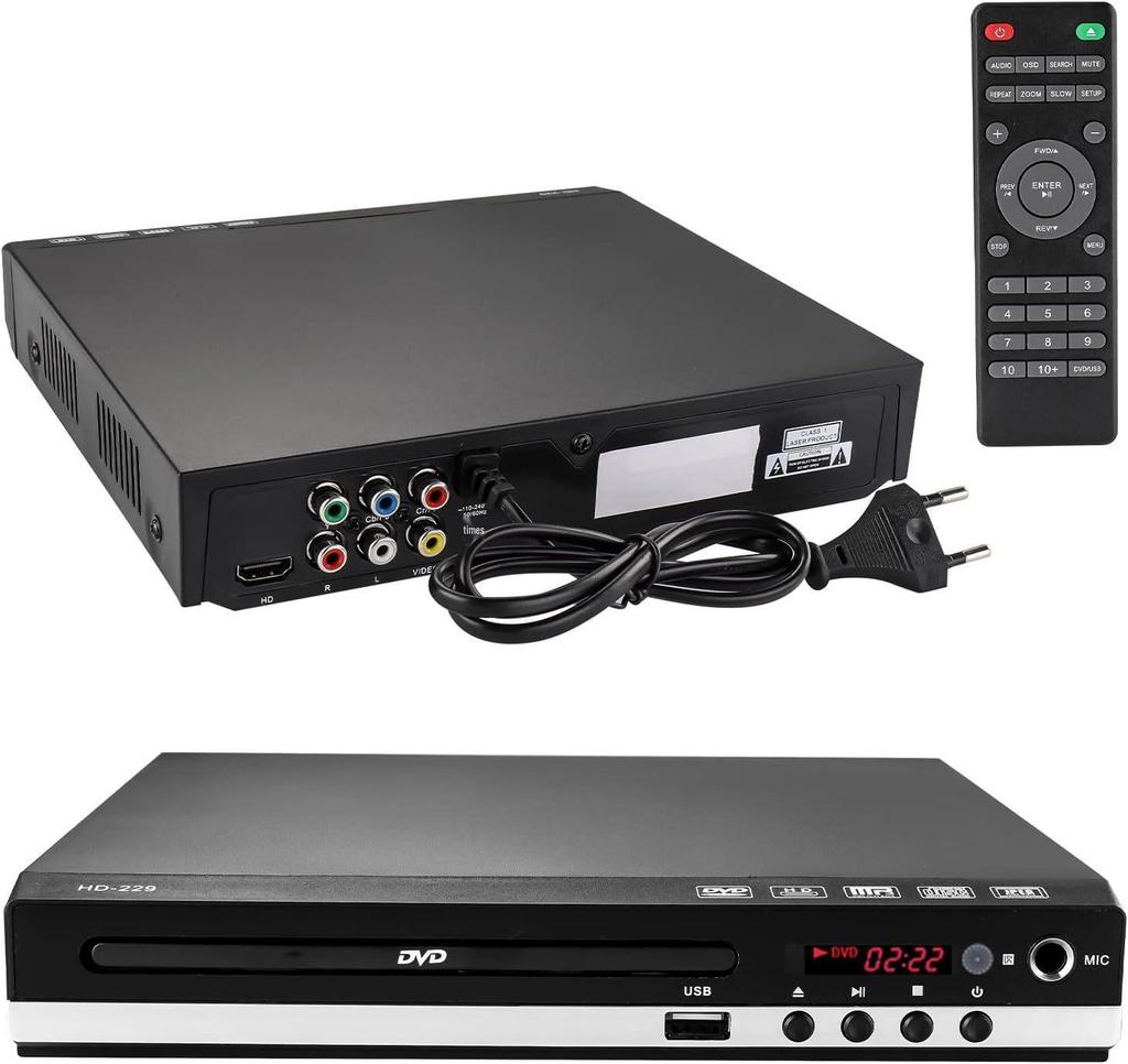 Домашний DVD/EVD-плеер высокой четкости с поддержкой VCD и Mini CD для детей