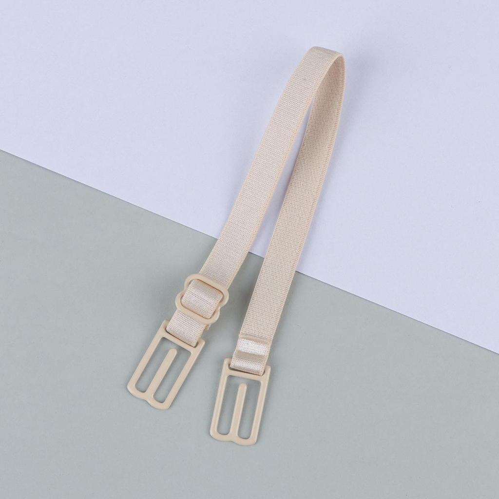 Women Anti Slip Bra Strap Double-shoulder Female Holder Buckle Belt With Back Hasp Invisible Elastic Straps Lingerie Accessory