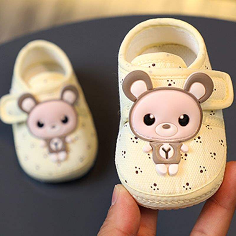 Весенне-осенние детские туфли для мальчиков и девочек 0-1 год, обувь для малышей 3-6-12 месяцев, детская обувь с застежкой-липучкой