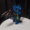 Multi-jointed 3D Printed Dragon Simulation Dragon Model Toy Flying Dragon Figures  Home Decor