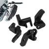 Motorcycle Black Driver Floorboard Relocation Brackets Kit For Harley Touring Road Electra Street Glide Road King Trike 97-2016