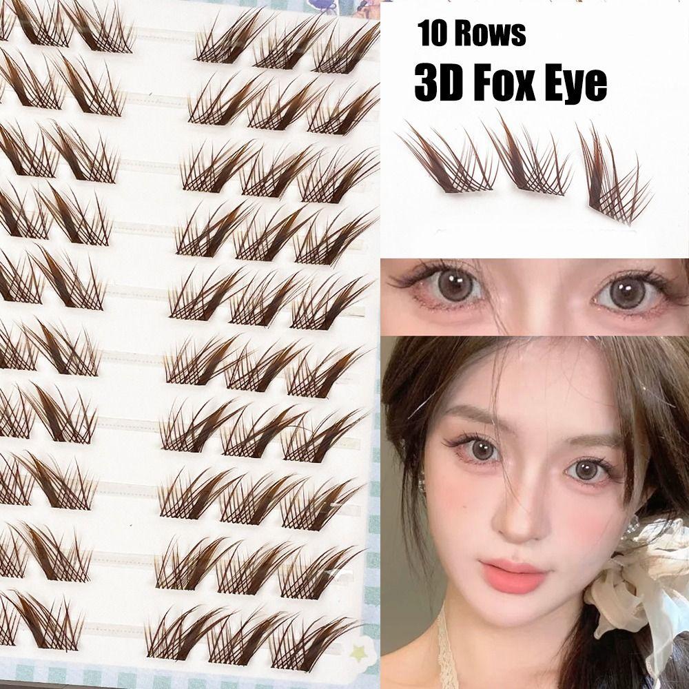Manga Style Fox Lashes Natural Look индивидуальные накладные ресницы для домашнего использования
