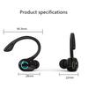 Bluetooth 5.2 беспроводные деловые наушники с заушным креплением мини HIFI бас шумоподавляющие наушники с микрофоном спортивная игровая гарнитура