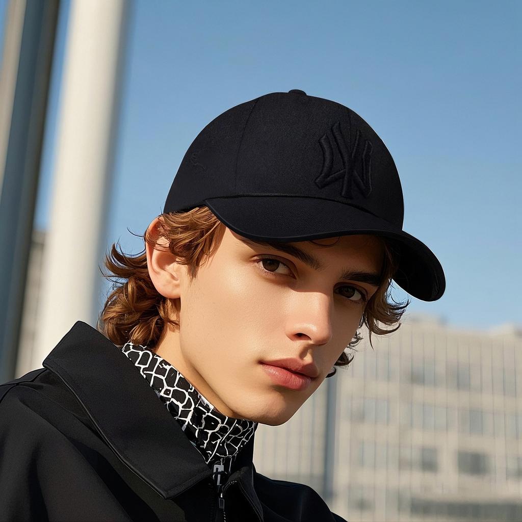 Мужская модная корейская повседневная шляпа с вышитыми буквами