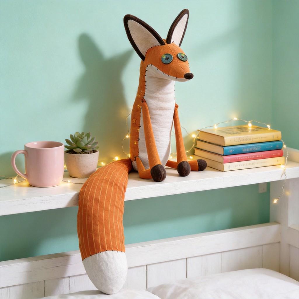 Фильм Маленький принц Le Petit Prince Лиса Плюшевая кукла Мягкая игрушка Девочки Лиса Персонаж Коллекционная плюшевая игрушка Для детей