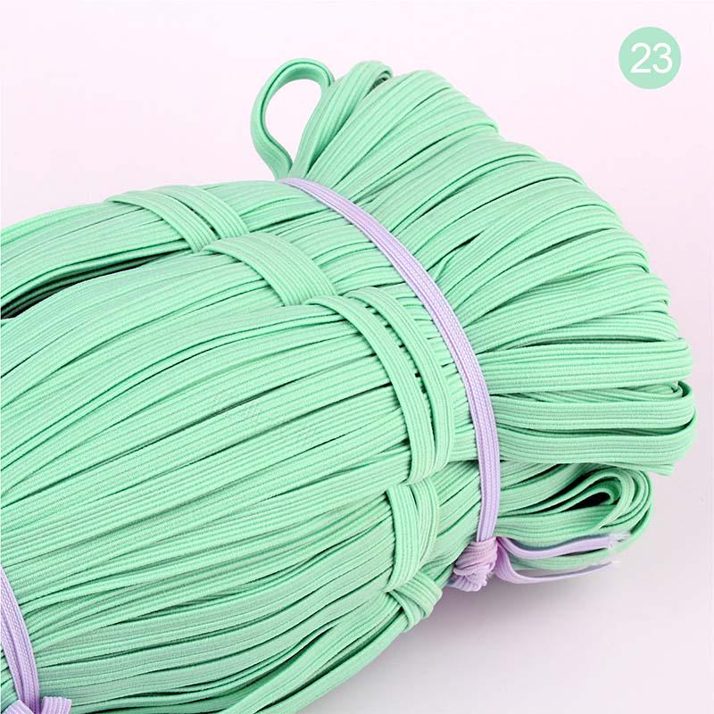 30 м эластичная резинка 0,6 см, тонкая плоская повязка на голову, аксессуары для волос, сделай сам, для одежды, обуви, аксессуары для шитья