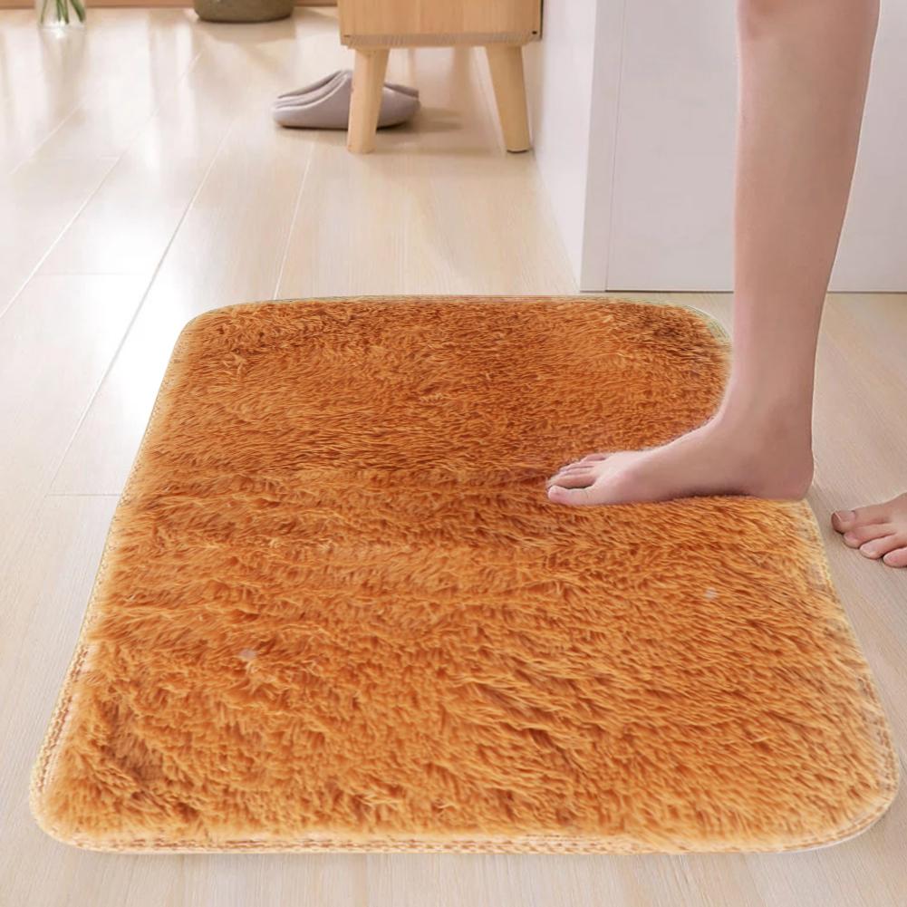 Rectangular Carpet Home Living Room Bedroom Carpet Bathroom Non-Slip Mat Large Size Soft Rugs Foot Pad Home Decoration Floor Mat