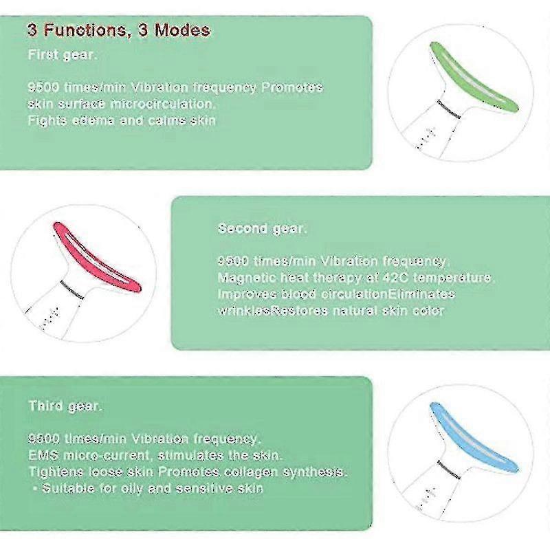 Anti Wrinkles Face Massager For Facial And Neck,skin Rejuvenation Beauty Face Sculpting Tool,vibration Massager Device