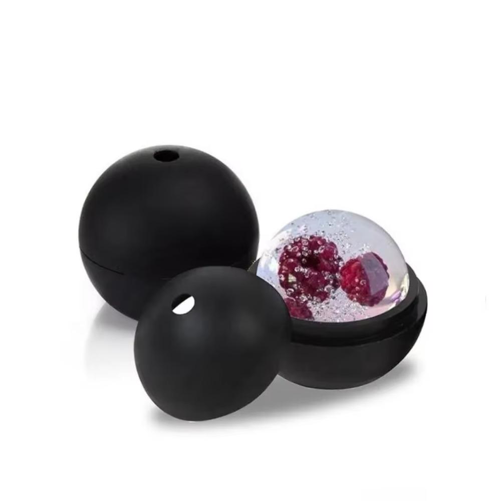 2 шт. DIY Форма для хоккея на льду Силиконовый производитель ледяных шариков Самодельная форма для виски и коктейля