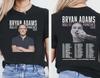 Футболка Bryan Adams Roll With The Punches, Тур 2025, Винтажная Рок-футболка