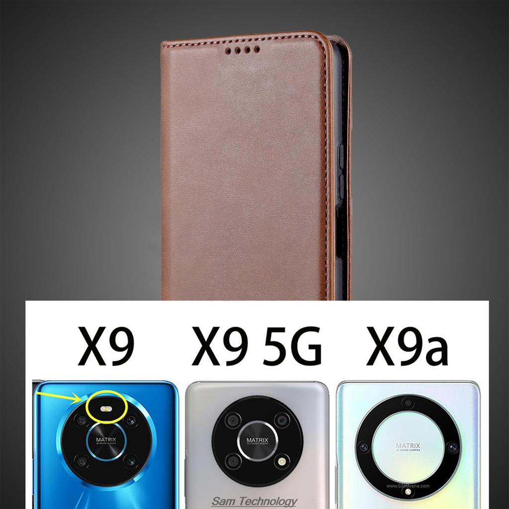 Роскошный магнитный адсорбционный кожаный чехол для Huawei Honor X9 X9a откидной чехол защитный чехол Honor X9 X9a 4G 5G Capa Fundas Coque