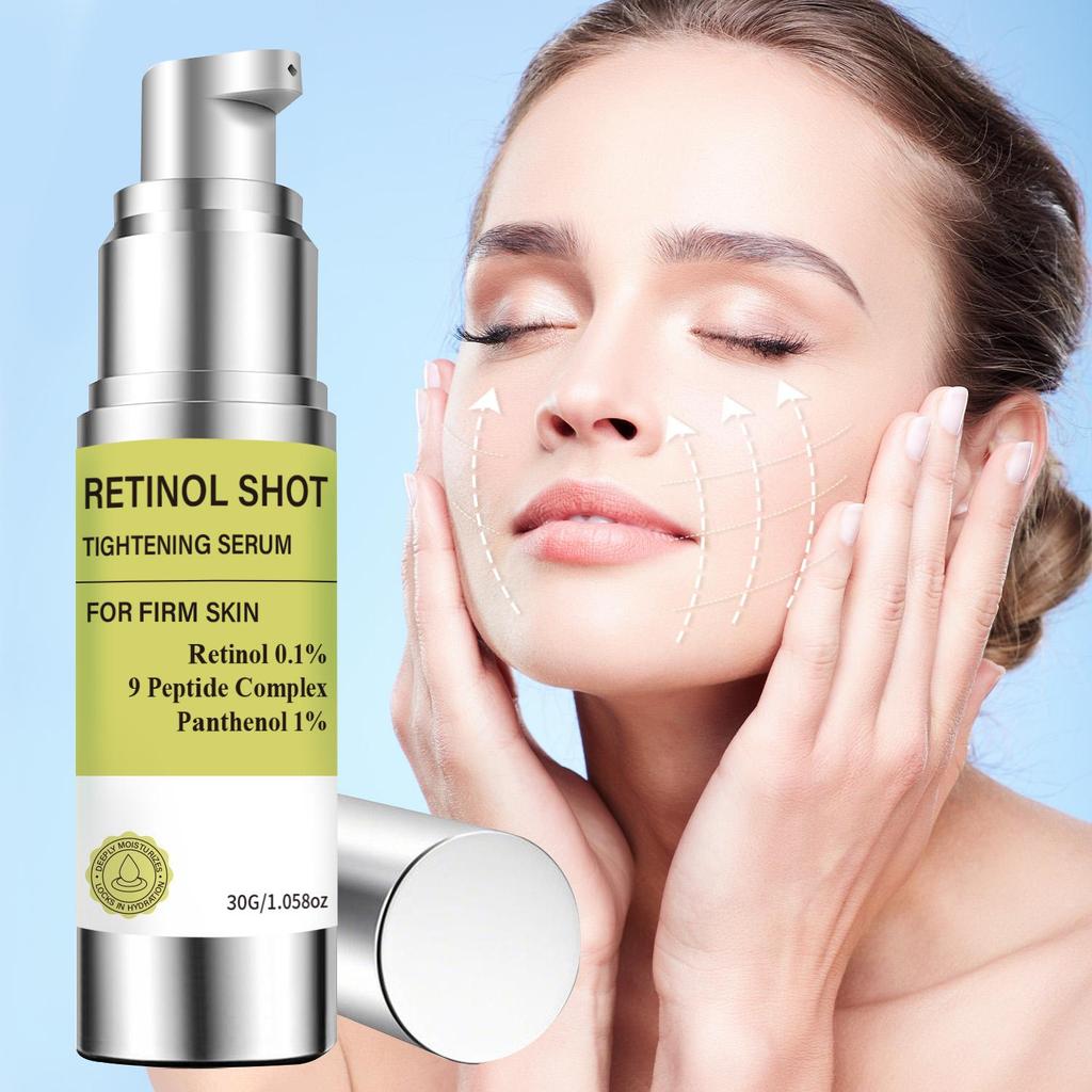 Сыворотка-лифтинг Retinol Shot-Текстура и мягкость-Увлажнение и баланс-Длительный комфорт-Подходит для всех типов кожи, 30 г