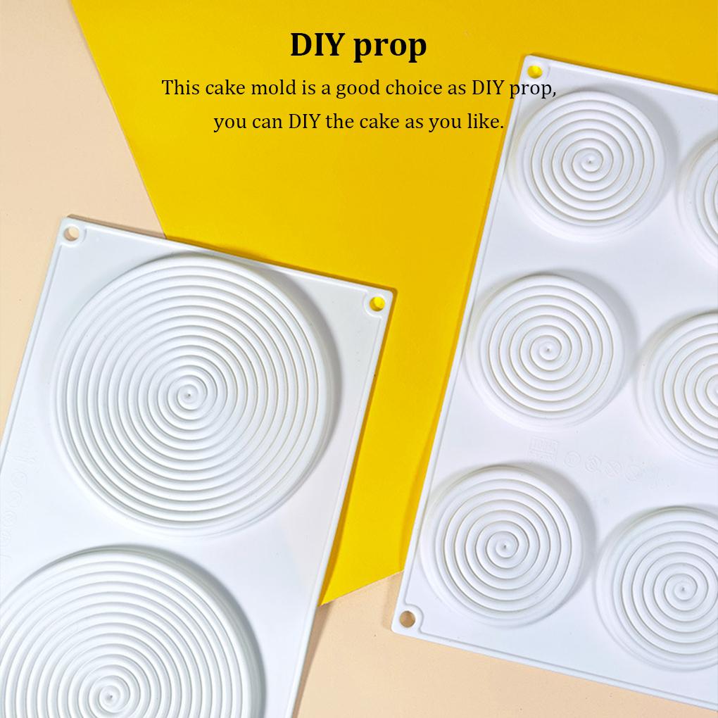 Cake Mold Cookie Slicer DIY Prop Shallow Cylinder Decorating Tool Collection Mould Non-stick No Burrs Baking Supplies