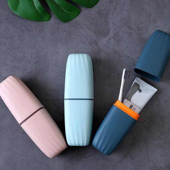 Контейнер для зубной щетки с гладкими краями, безвредный экологически чистый контейнер-контейнер для зубной щетки для ванной комнаты