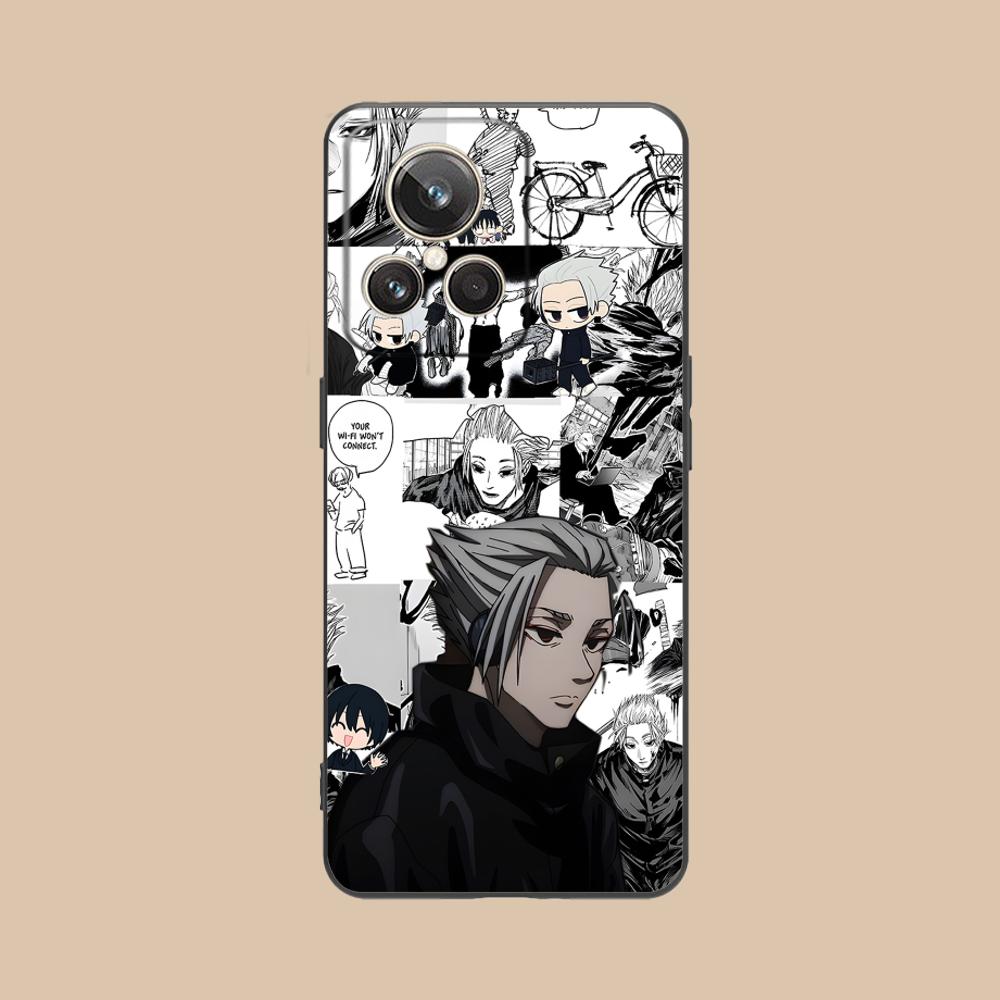 Sakamoto Days Gaku Phone Case for Realme 15 14 13 12 11 10 9 Pro Plus T i Lite 5G Colorful Printing Cover Cover Luxury Pretty