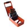 25Pcs Twist Drill Bit Kit Cobalt HSS Wear Resistant Quick Chip Removal Drill Bit Set for Stainless