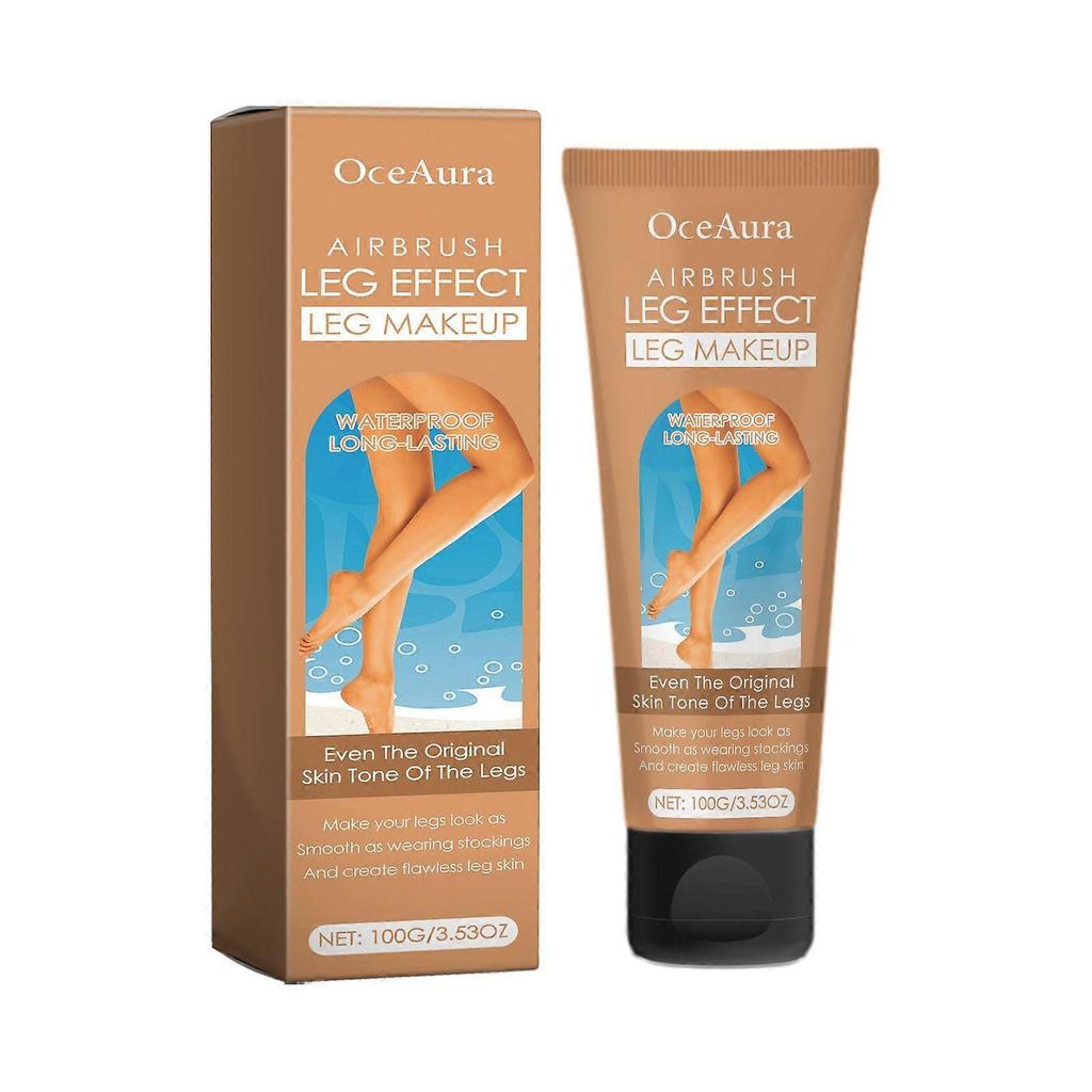 OceAura Leg Tanning Aid Cream - Even Bronze Skin, Moisturizing, Long-Lasting Tan