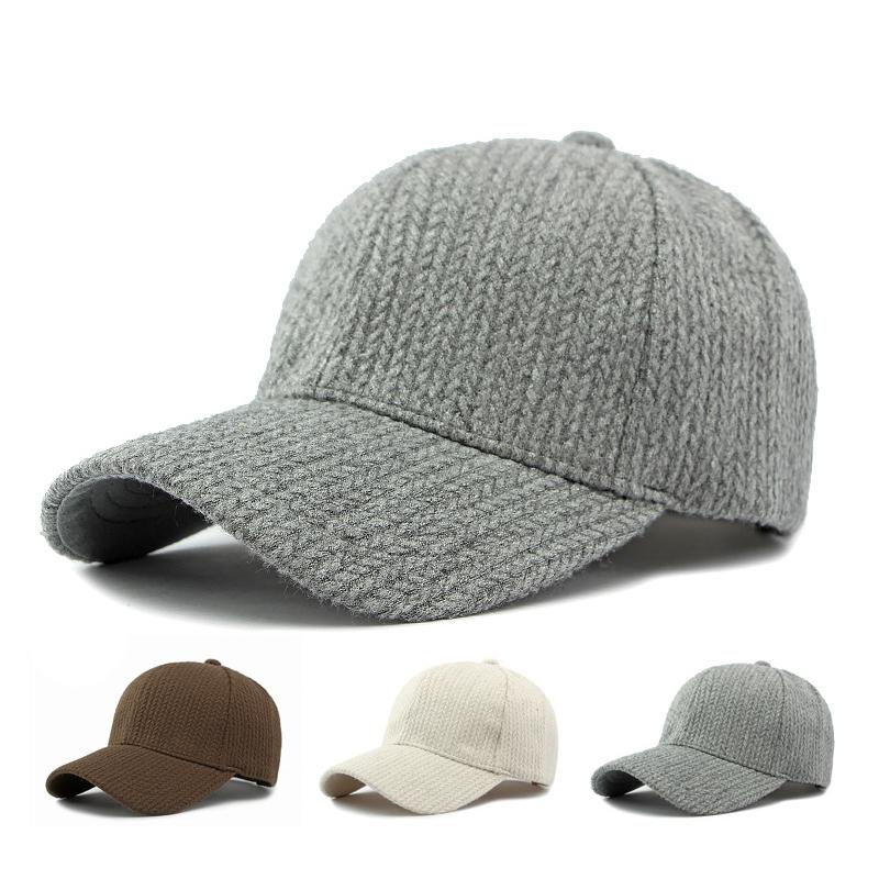 Autumn Winter Baseball Cap Women Outdoor Sun Protection Sun Hat Wool Duck Cap