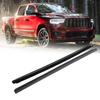Black ABS Front Side Pair for Dodge Ram 1500 (2009-2023)