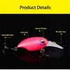Wobbler Suspend Bass 38mm/6g Crankbait Floating Lure Crank Bait Swimbait