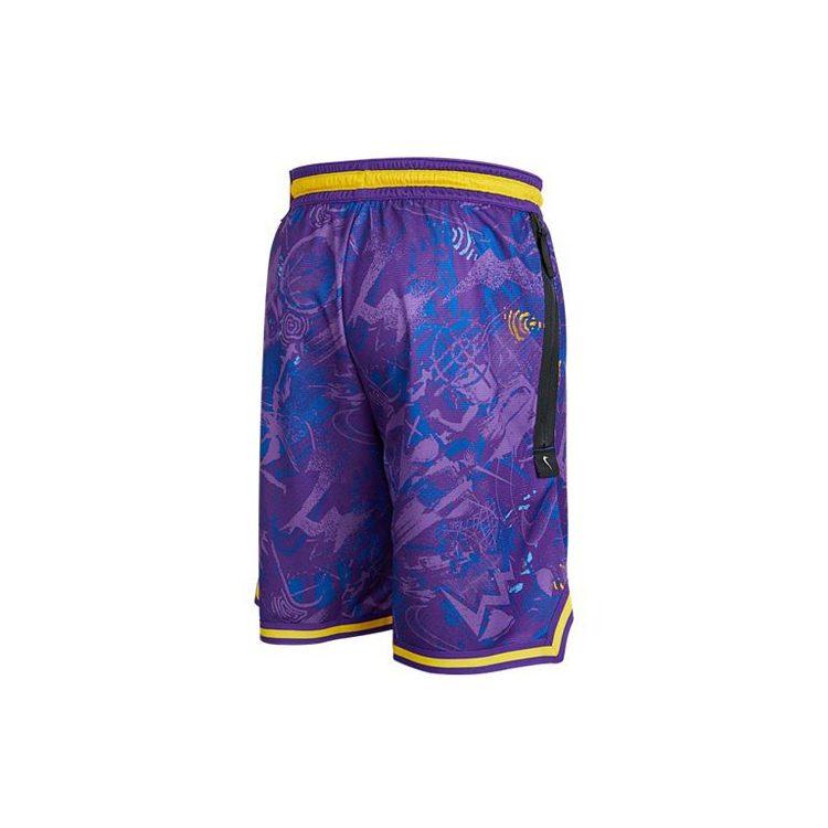 Nike Повседневные шорты мужские фиолетовые умеренные DJ4036-504