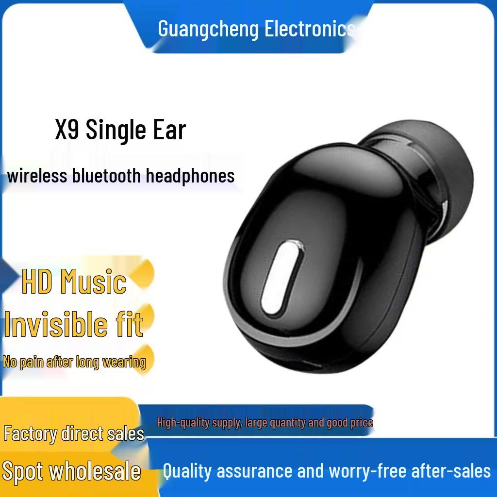 Беспроводные Bluetooth-наушники X9 - Удобная посадка, HD-звонки, Длительное время работы от аккумулятора