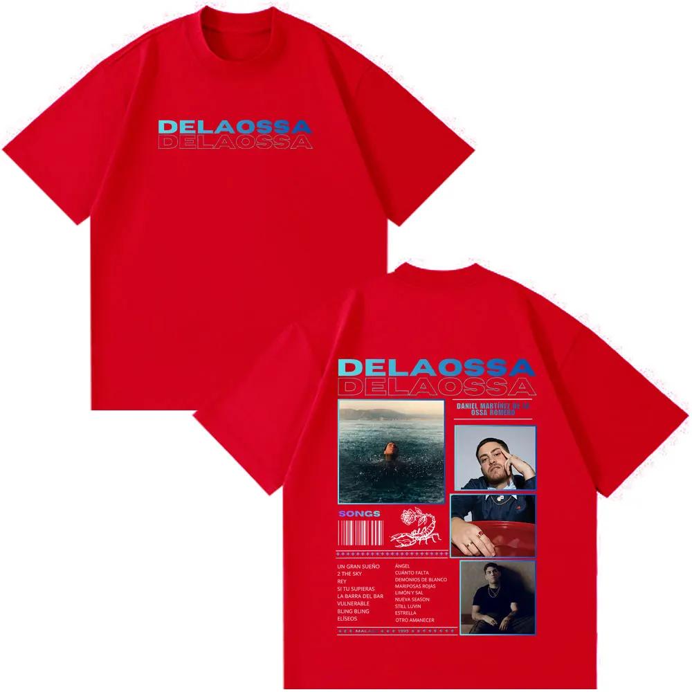 Rapper Delaossa Veneno Album Tour T Shirt Unisex Women Hiphop Fashion Harajuku T Shirts Vintage Summer Cotton Gothic Punk Tshirt